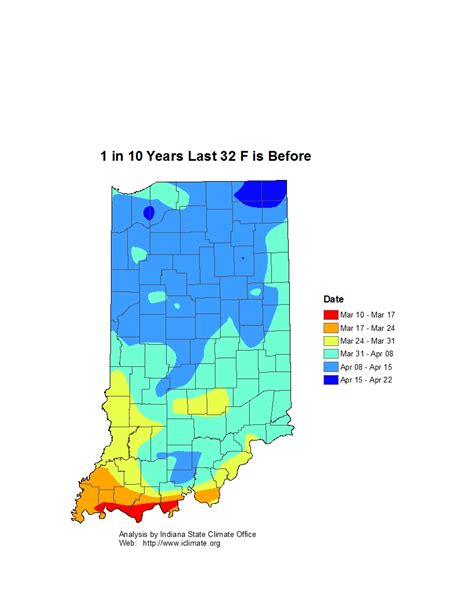 Climate Maps Indiana State Climate Office