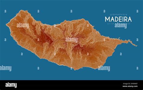 Madeira Island Mountain Stock Vector Images Alamy