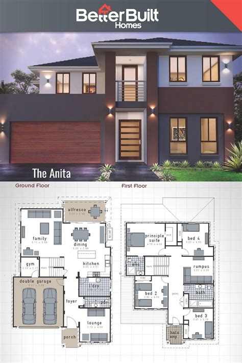 Plan Of Double Storey House Storey Blueprints January 2024 House