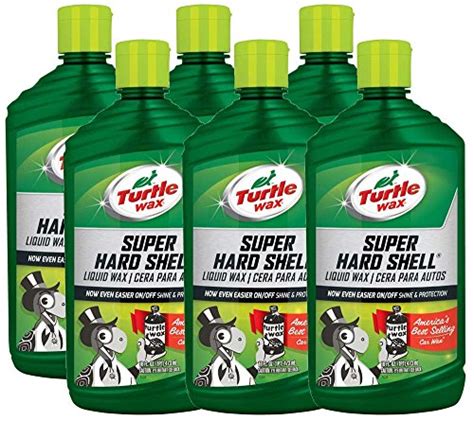 Купить Turtle Wax T 123r Super Hard Shell Liquid Car Wax 16 Oz в