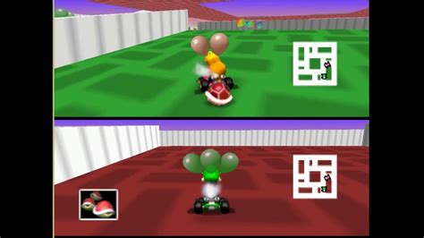 Mario Kart 64 Modo Batalla Battle Mode Youtube