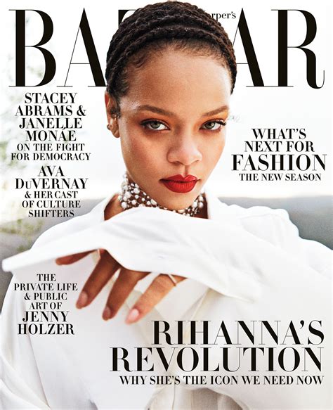 Rihanna Takes Out The Trash In Diamonds And Heels For Harpers Bazaar