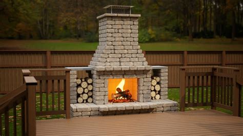 Barrington Fireplace For Decks And Raised Patios
