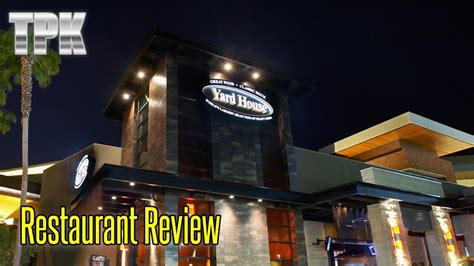 Yard House 🍽🍕🍺 Restaurant Review Youtube
