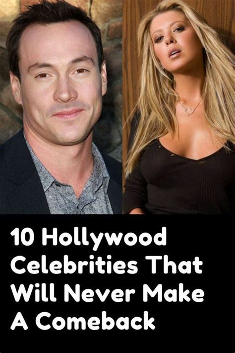 10 Hollywood Celebrities That Will Never Make A Comeback Celebrity