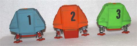 Huey Dewey And Louie From “silent Running” 1972 The Doctors Model