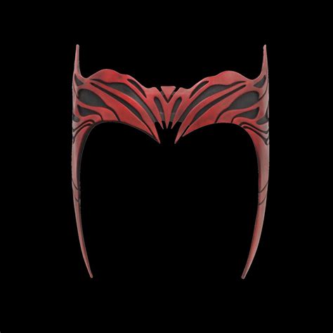 Halloween Wanda Vision Cosplay Helmet Scarlet Witch Mask