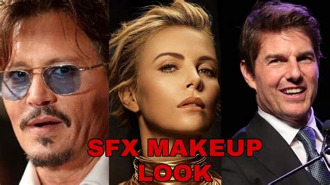 Johnny Depp Charlize Theron To Tom Cruise Before And After Sfx Looks Iwmbuzz