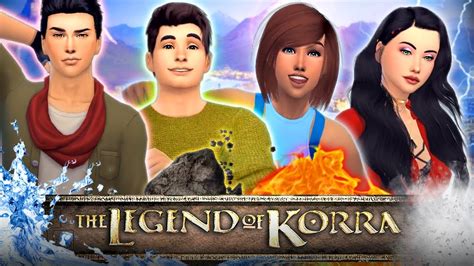 🌪💧☄️🔥the Legends Of Korra💧☄️🔥🌪 In The Sims 4 Youtube
