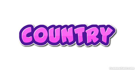 Country Logo Free Logo Design Tool From Flaming Text