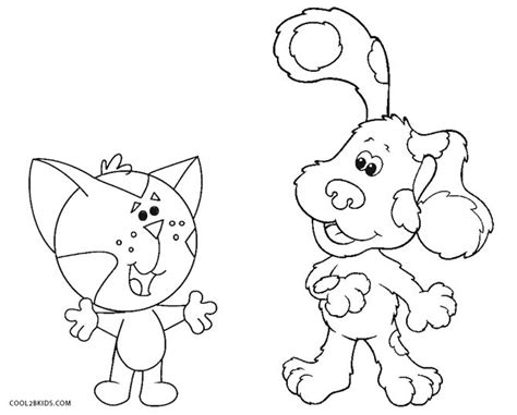 Blues Clues Birthday Coloring Pages