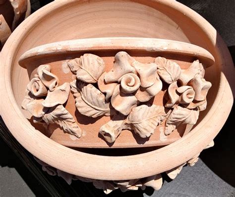 Italian Terracotta Low Bowl Planter Pottery And Decor Kaw Valley