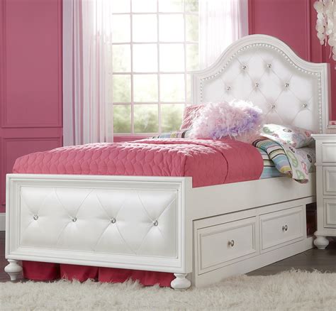 Madison Twin Upholstered Bed With Underbed Storage By Legacy Classic