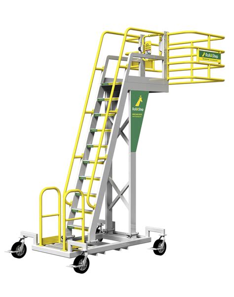 Rollastep C Series Mobile Cantilever Work Platform And Rolling Stairs