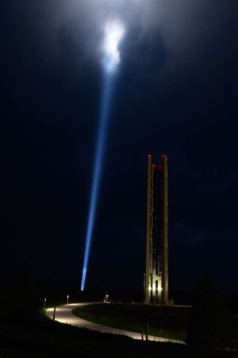 Photo Gallery Tower Of Lights Illuminates The Skies Above Flight 93
