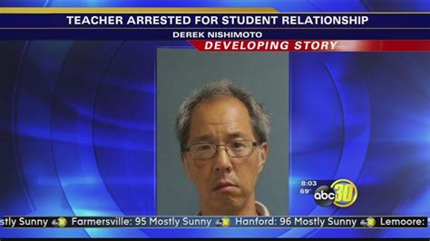 Visalia Teacher Arrested For Sexual Relationship With Minor Abc30 Fresno