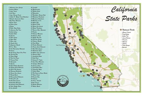 National Parks In California Map Topographic Map Of Usa With States