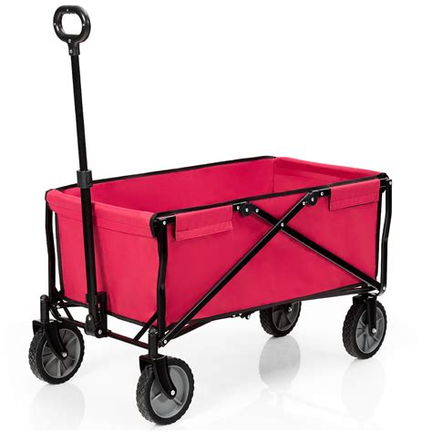 Maybe you would like to learn more about one of these? Costway Collapsible Outdoor Utility Wagon Folding Garden ...