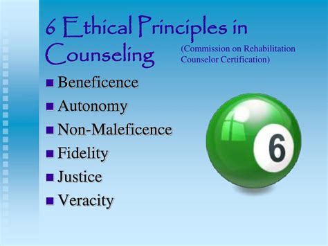 Ppt 6 Ethical Principles In Counseling Powerpoint Presentation Id22905