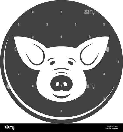 Pig Vector Icon Illustration Design Template Stock Vector Image And Art