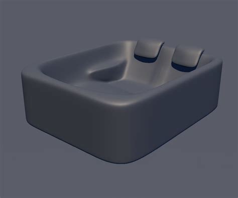 Artstation Hot Tub For 2 Person 3d Model Resources