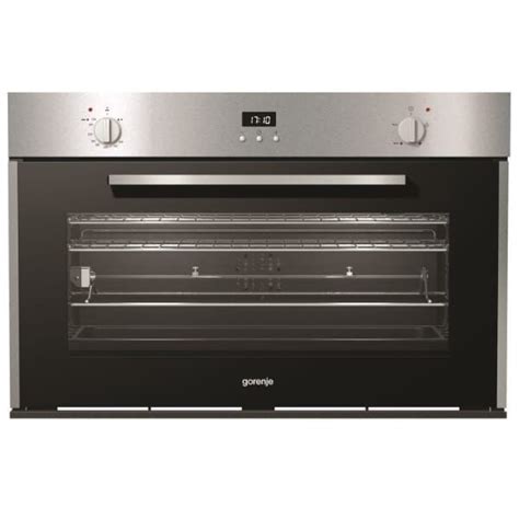 Gorenje Gas Built In Oven With Electric Grill Cm Stainless Steel