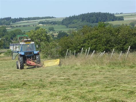 Mowing At Haggerleases Farm © Oliver Dixon Cc By Sa20 Geograph