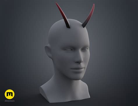 Free 3d File Demon Horns 🤘・3d Printing Model To Download・cults