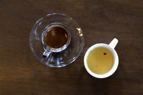 Espresso Coffee And Tea Stock Photo Image Of Brown 120775050