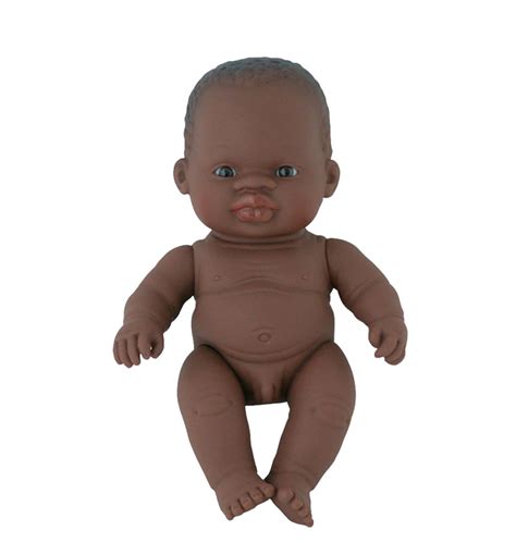 Miniland Baby Doll African Boy 21 Cm Knuffels à La Carte