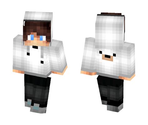 Download White Hoodie Boy Minecraft Skin For Free Superminecraftskins