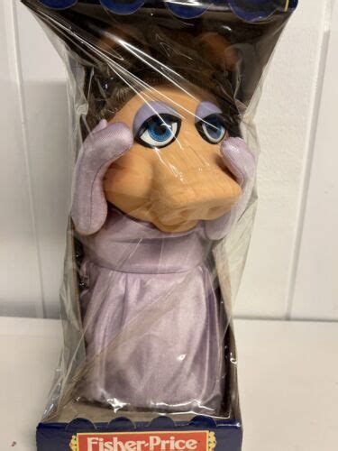 Vintage Miss Piggy Hand Puppet 1979 Fisher Price New In Box 4586180068