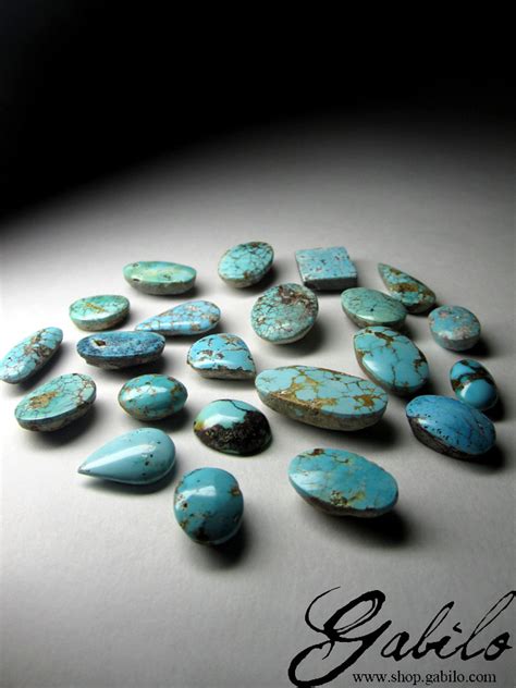 Natural Iranian Turquoise Code 3132