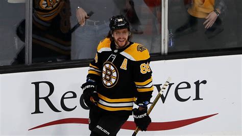 David Pastrnak Scores Game Winning Goal In Bruins Victory Against Jets