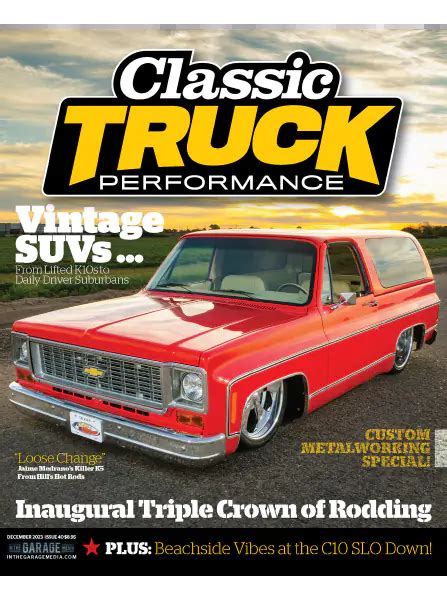 Classic Truck Performance Volume 4 Issue 40 December 2023 Magazine Pdf