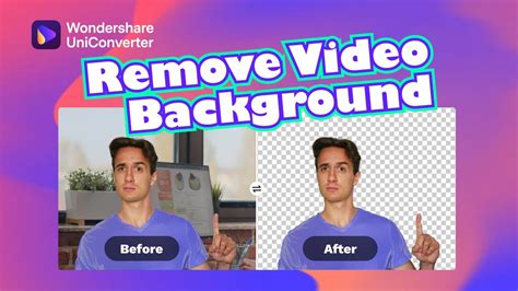 How To Remove Video Background Without Green Screen Youtube