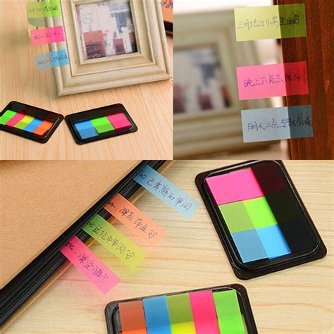Paper Sticker Bookmark Point It Marker Memo Flags Sticky Notes Index