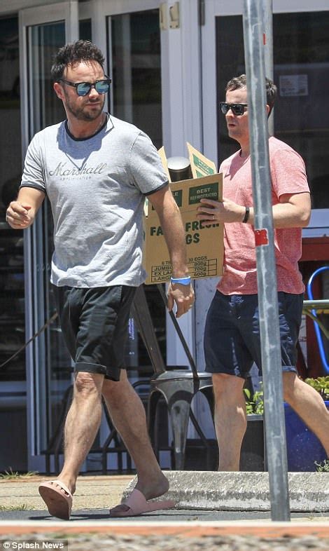 ant mcpartlin flashes his trim physique in australia daily mail online