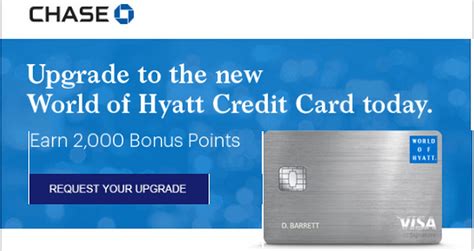 Chase offers two rewards credit cards that earn cash back with no annual fee. World of Hyatt Credit Card Upgrade Offer Decision
