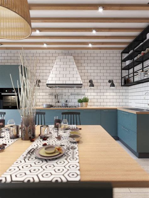 Contemporary Eco Design Apartment In Kyiv Ukraine Kitchen Design