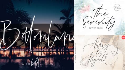 Making The Most Of A Script Font In Your Design Plus Recommendations