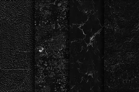 20 Free Black Wall Seamless Textures 