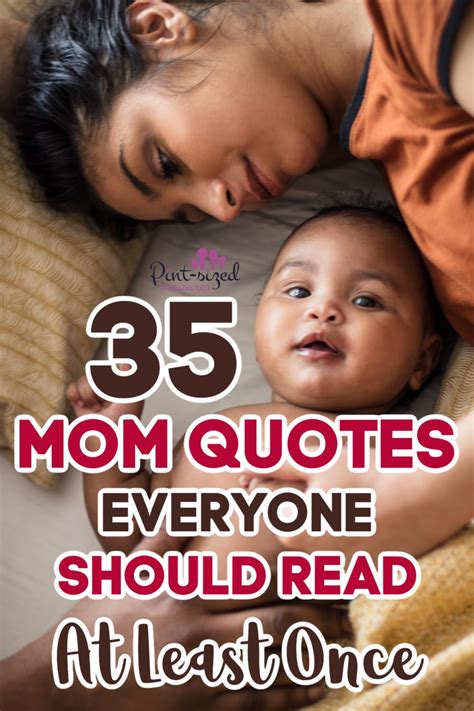 35 Mom Quotes Everyone Should Read · Pint Sized Treasures