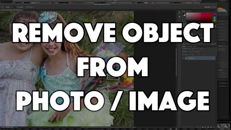 Remove an Object from Photo or Image - Photoshop CC 