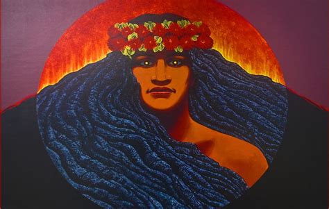 The Story Of Pele Hawaiian Volcano Goddess