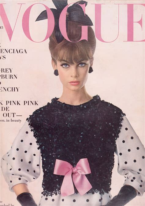 Flickrpmf7b5n Vogue April 1963 Jean Shrimpton Shot By