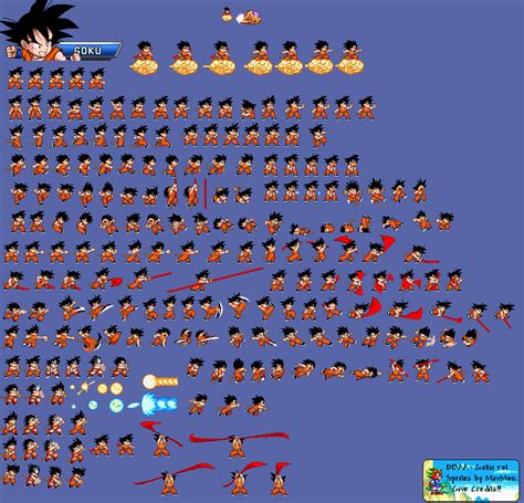 Kid Goku Sprite By Dragonsoul2004 On Deviantart
