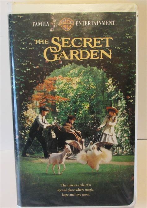 Warner Bros The Secret Garden Vhs Movie 1993 The Secret Garden 1993