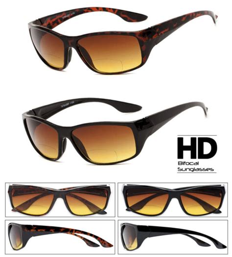 hd amber anti glare lens inner bifocal sun reader sunglasses for men and women ebay