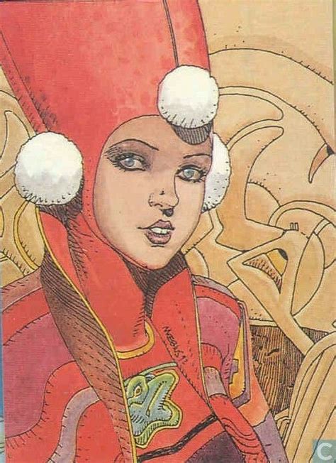 Moebius Lady K Sorceress Queen Of The First Level Jean Giraud Comic Book Artists Comic Artist